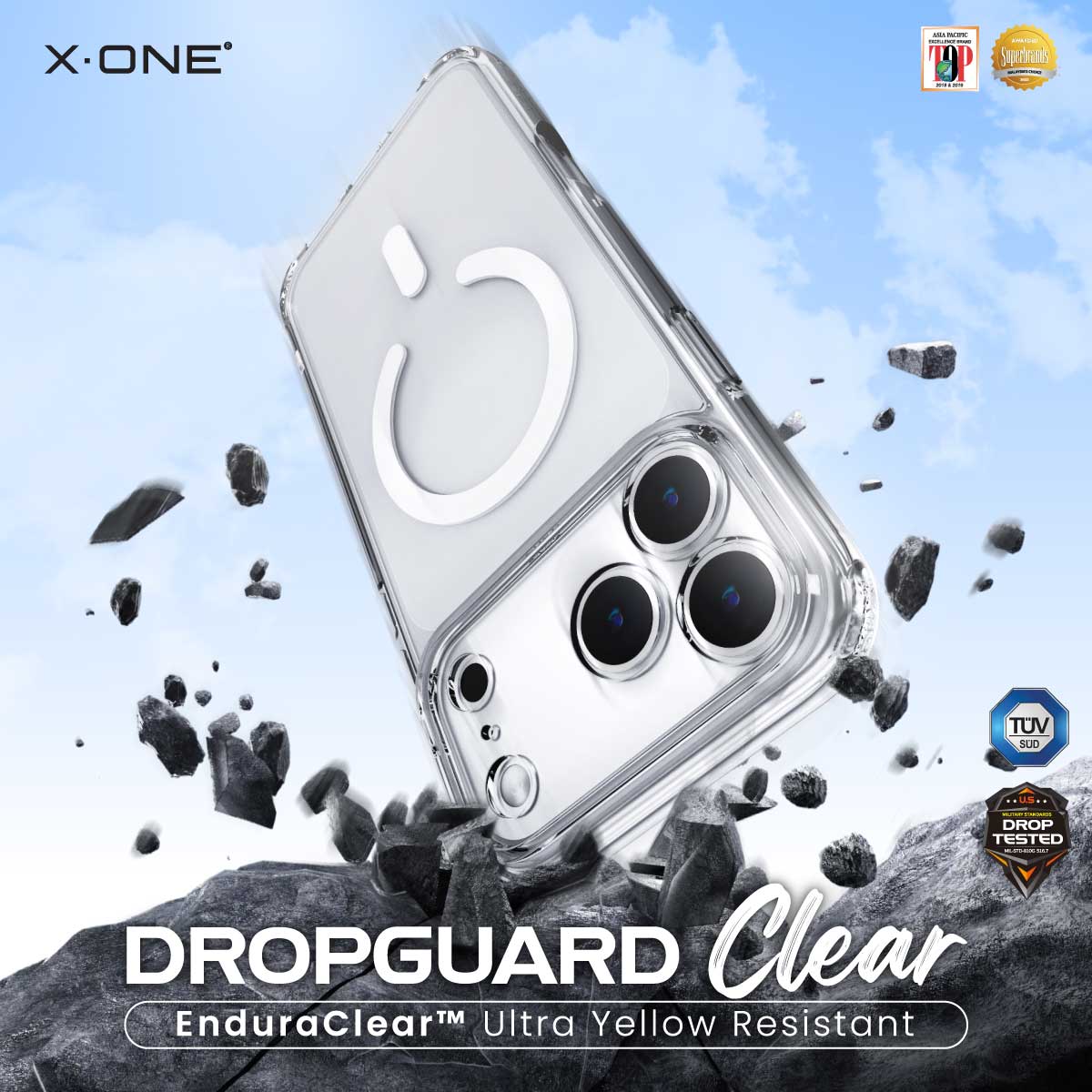 Ultra Clear iPhone Case (Anti-yellowing)