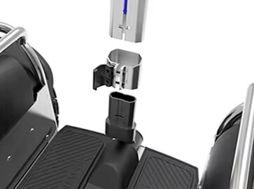Foldable handle scooter