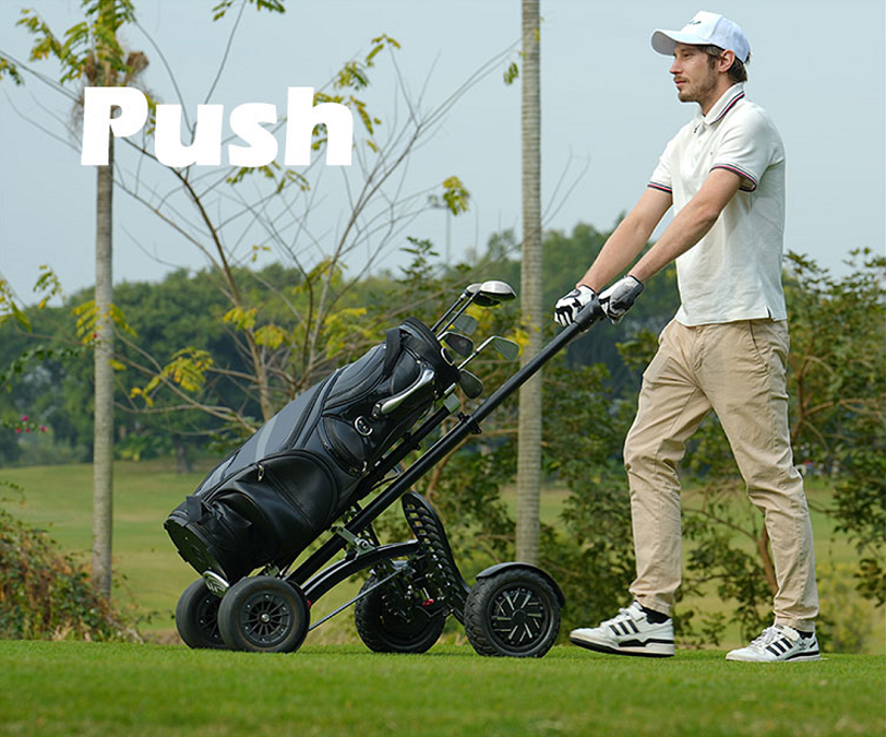Folded View  Eswing Electric Golf scooter