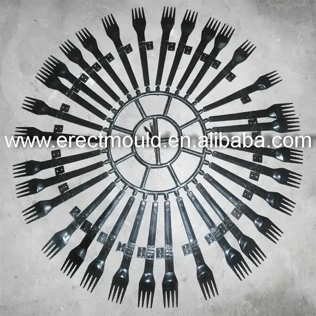 foldable fork mold foldable fork mould