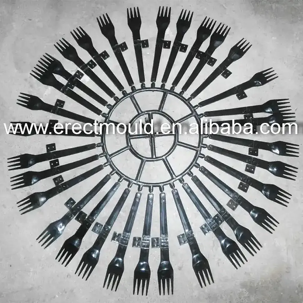 plastic cutlery mold plastic cutlery mould