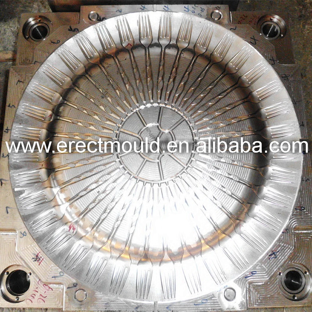 plastic disposable fork mold plastic disposable fork mould