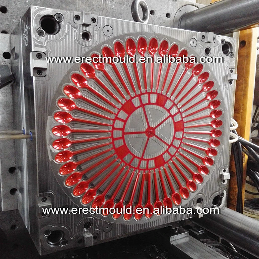 Plastic Spoon mold plastic spoon mould