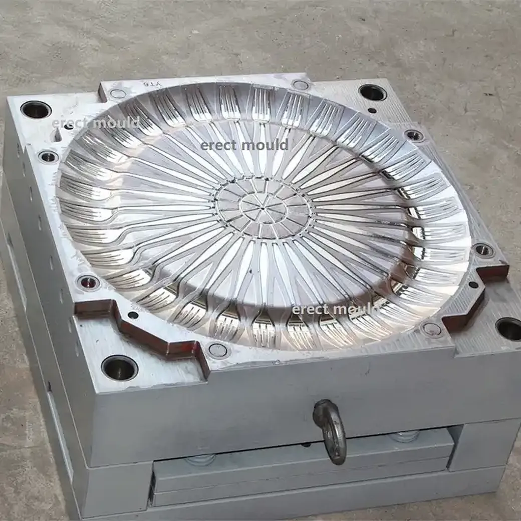 plastic disposable fork mold plastic disposable fork mould