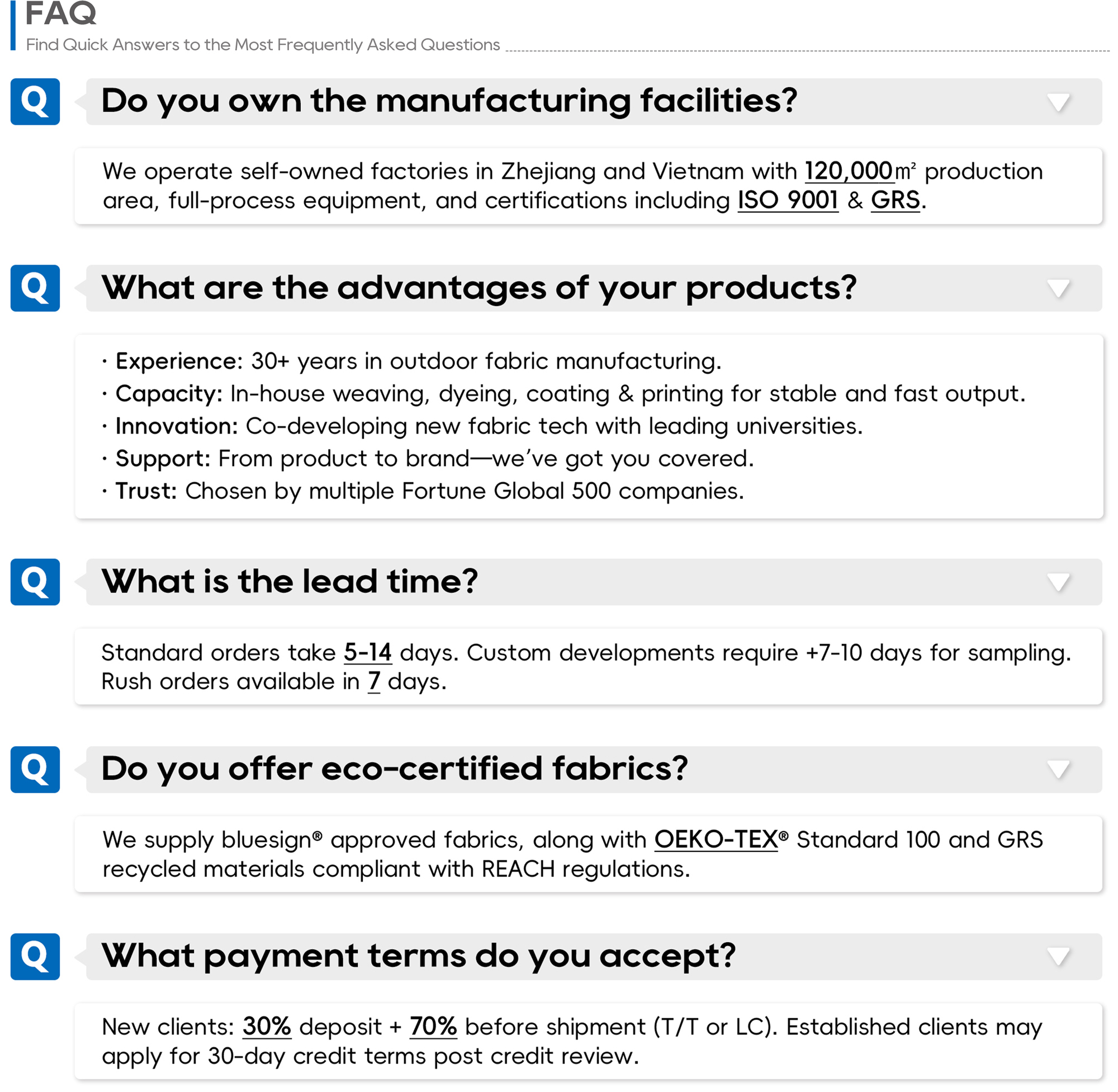 FAQ about Outdoor Fabric Manufacturing-HongdaTEX