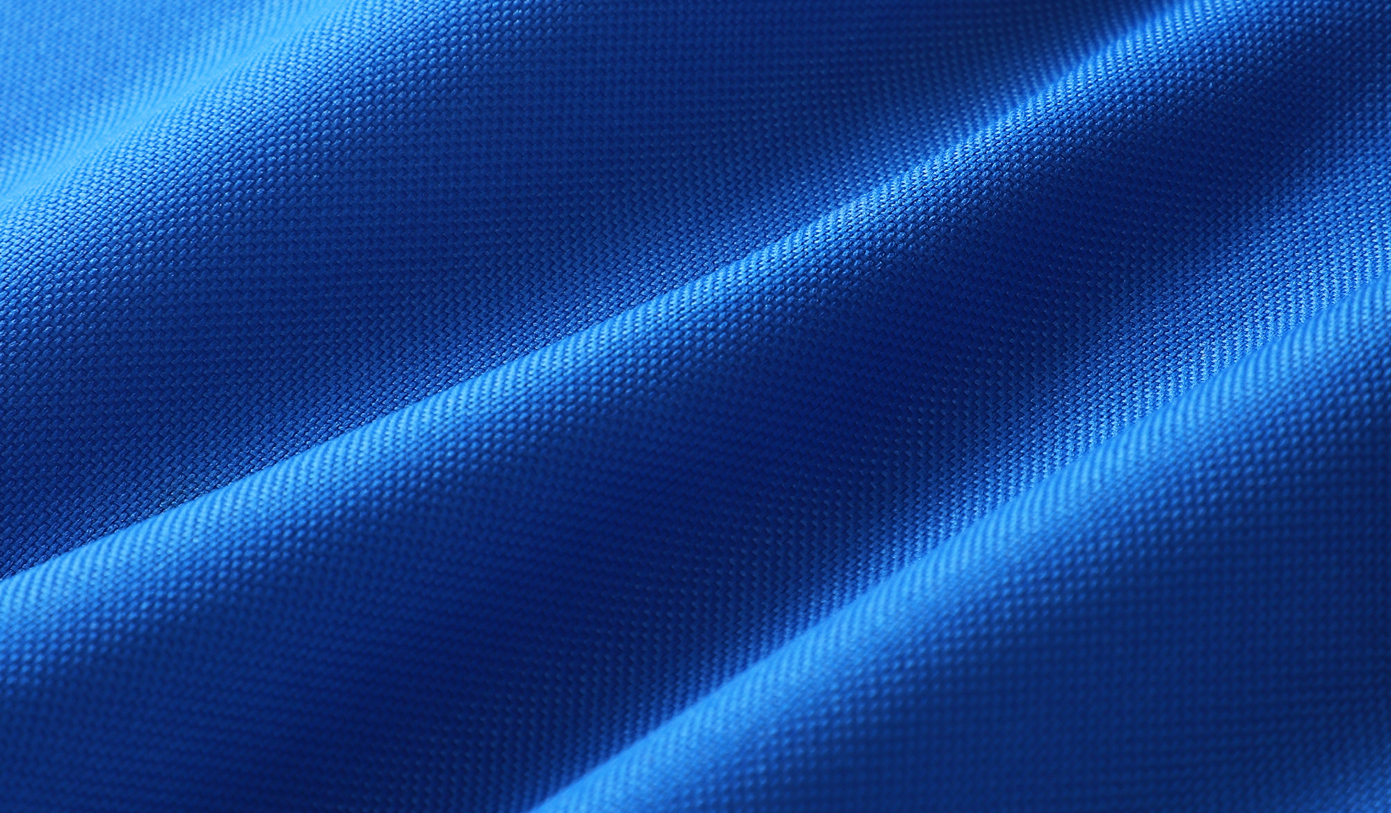 Detail Image of Blue 320D PVC Polyester Oxford Umbrella Fabric-HongdaTEX