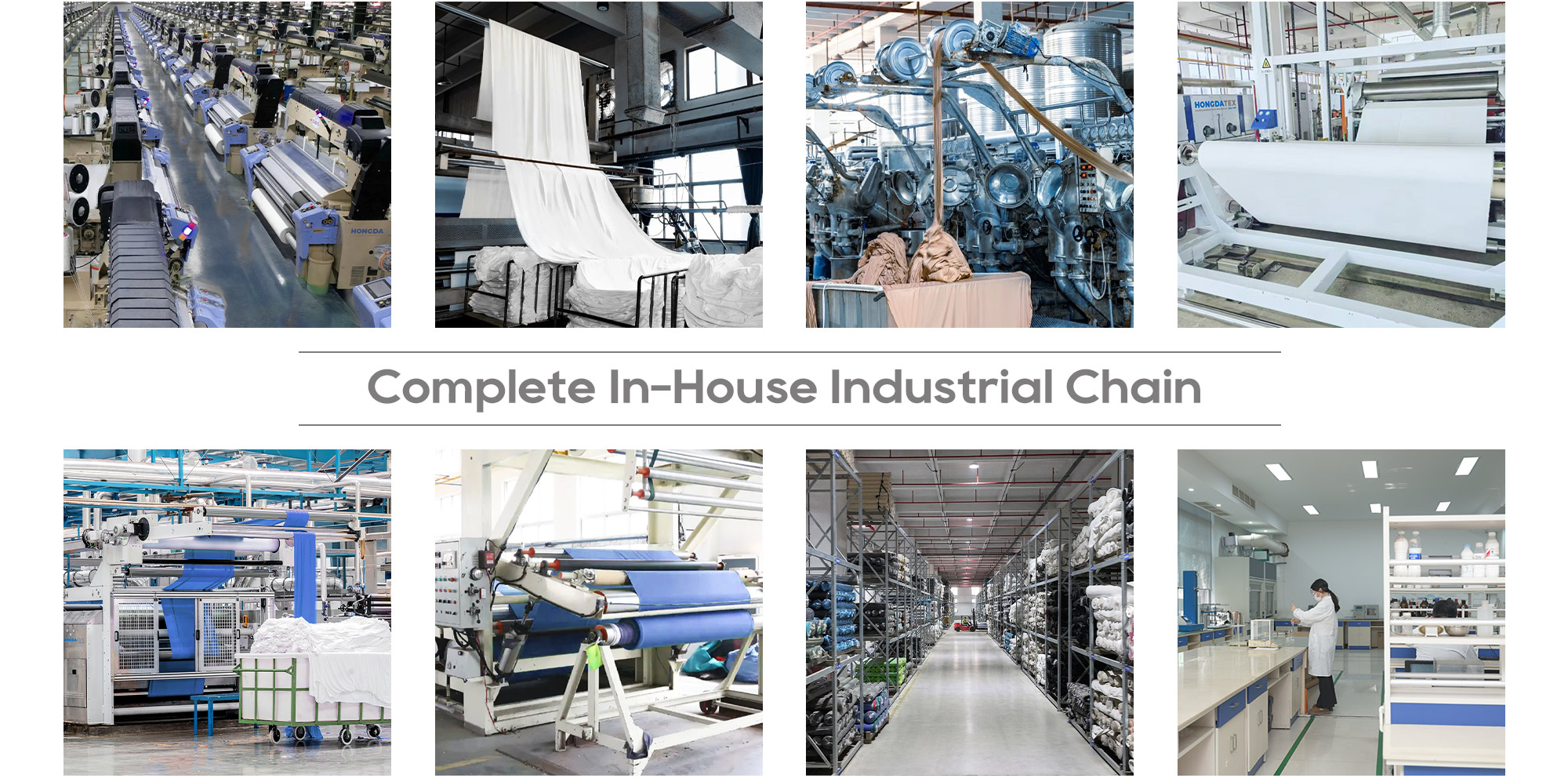 HongdaTEX’s Complete In-house Industrial Chain