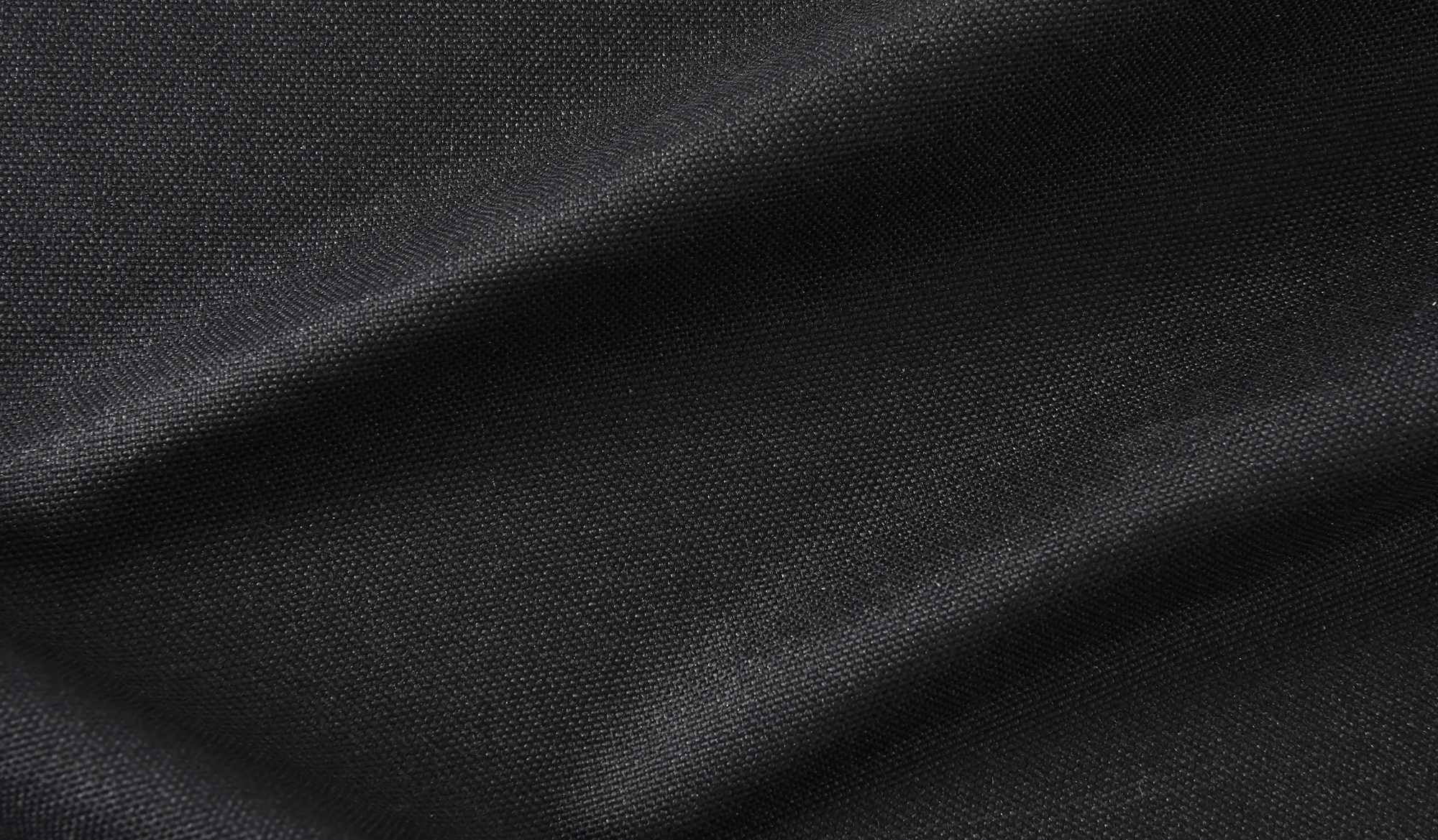 Detail Image of Black 1000D PU Nylon Oxford Umbrella Fabric-HongdaTEX