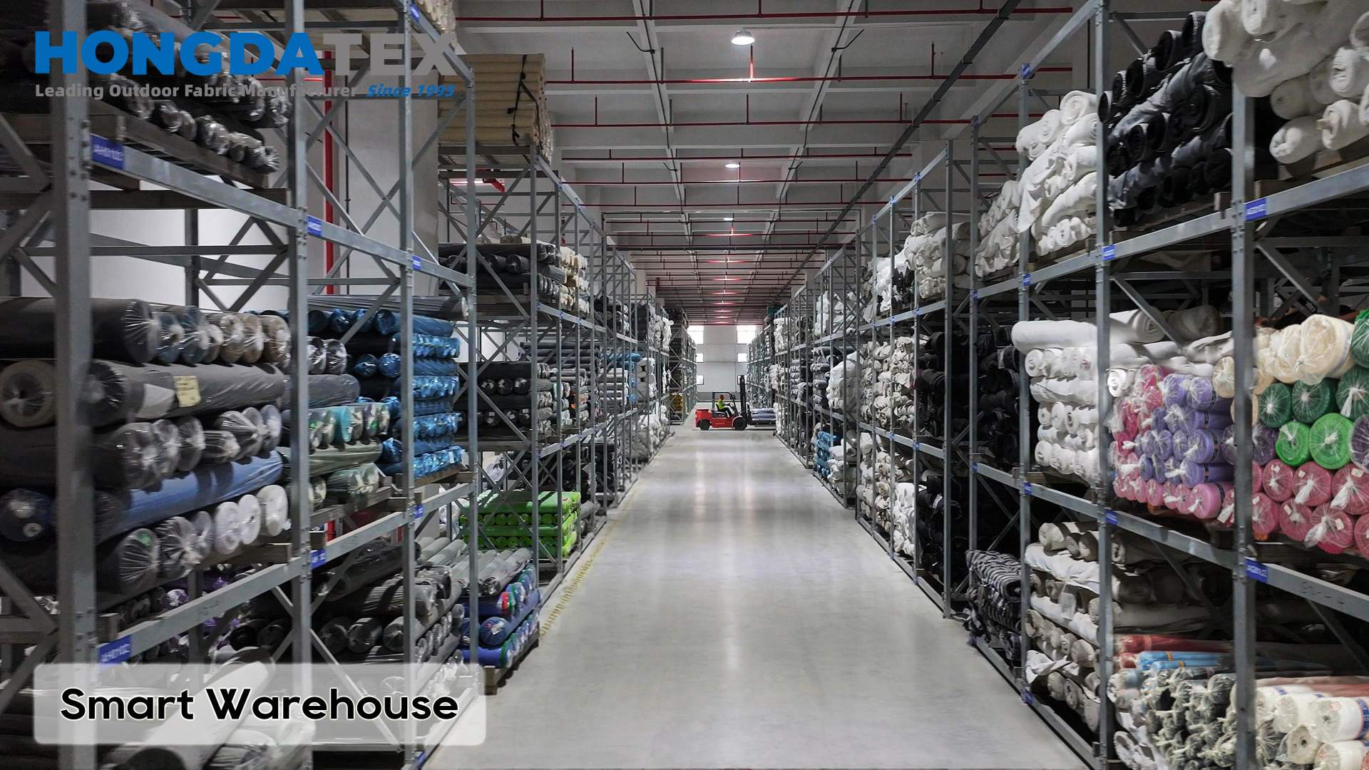 Smart Warehouse for Polyester Oxford Fabric-HongdaTEX