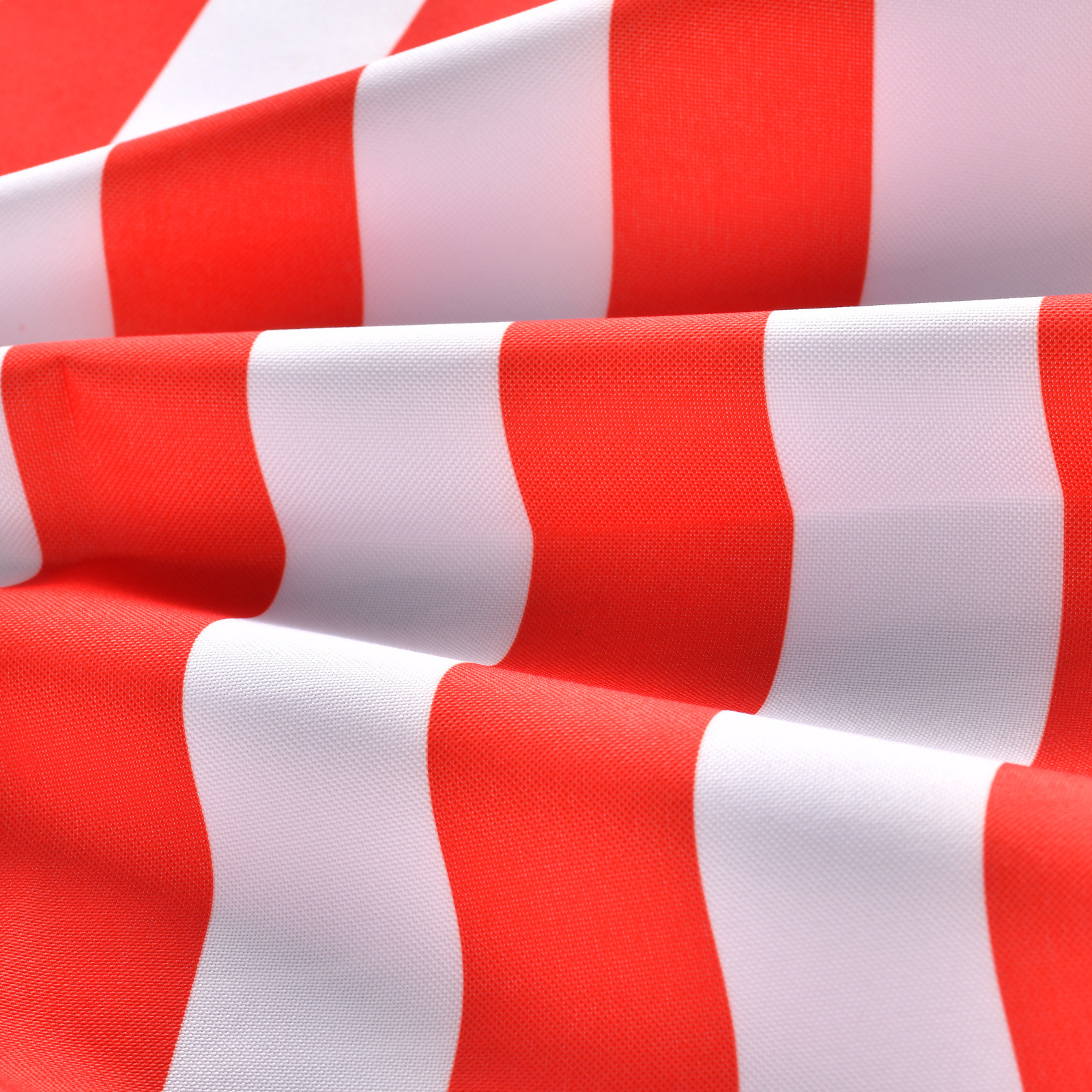 Red Stripe 320D PVC Polyester Oxford Umbrella Fabric-HongdaTEX