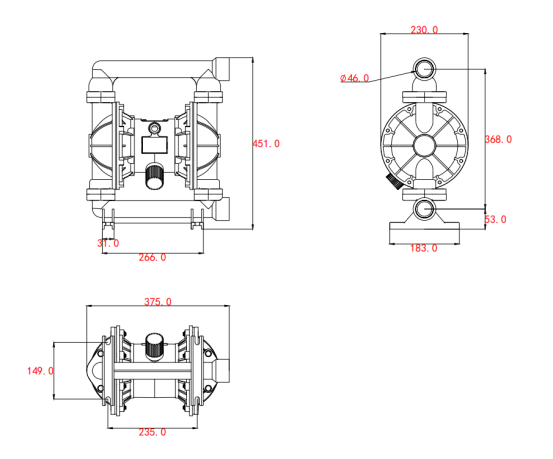 Air-Operated Double Diaphragm  Pumps 