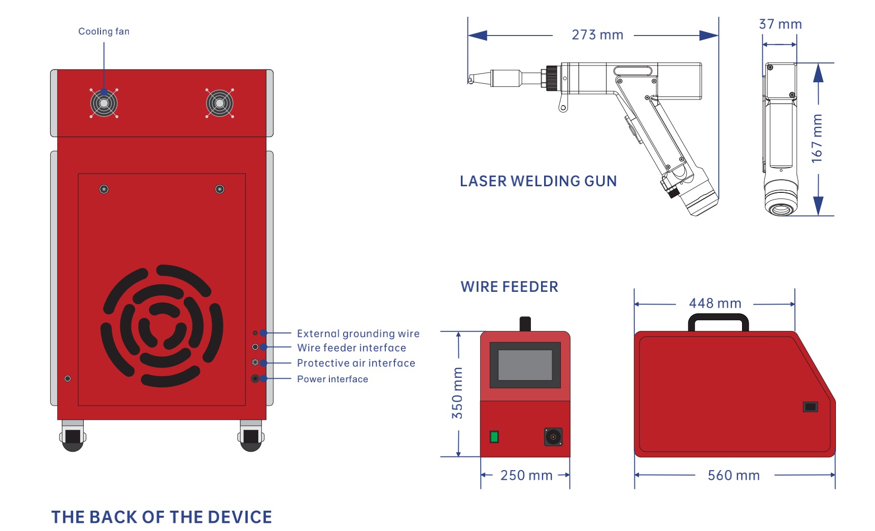 china laser welder