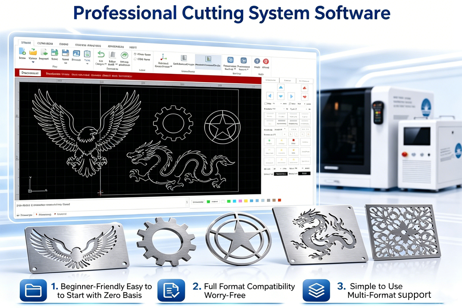 desktop fiber laser cutting machine