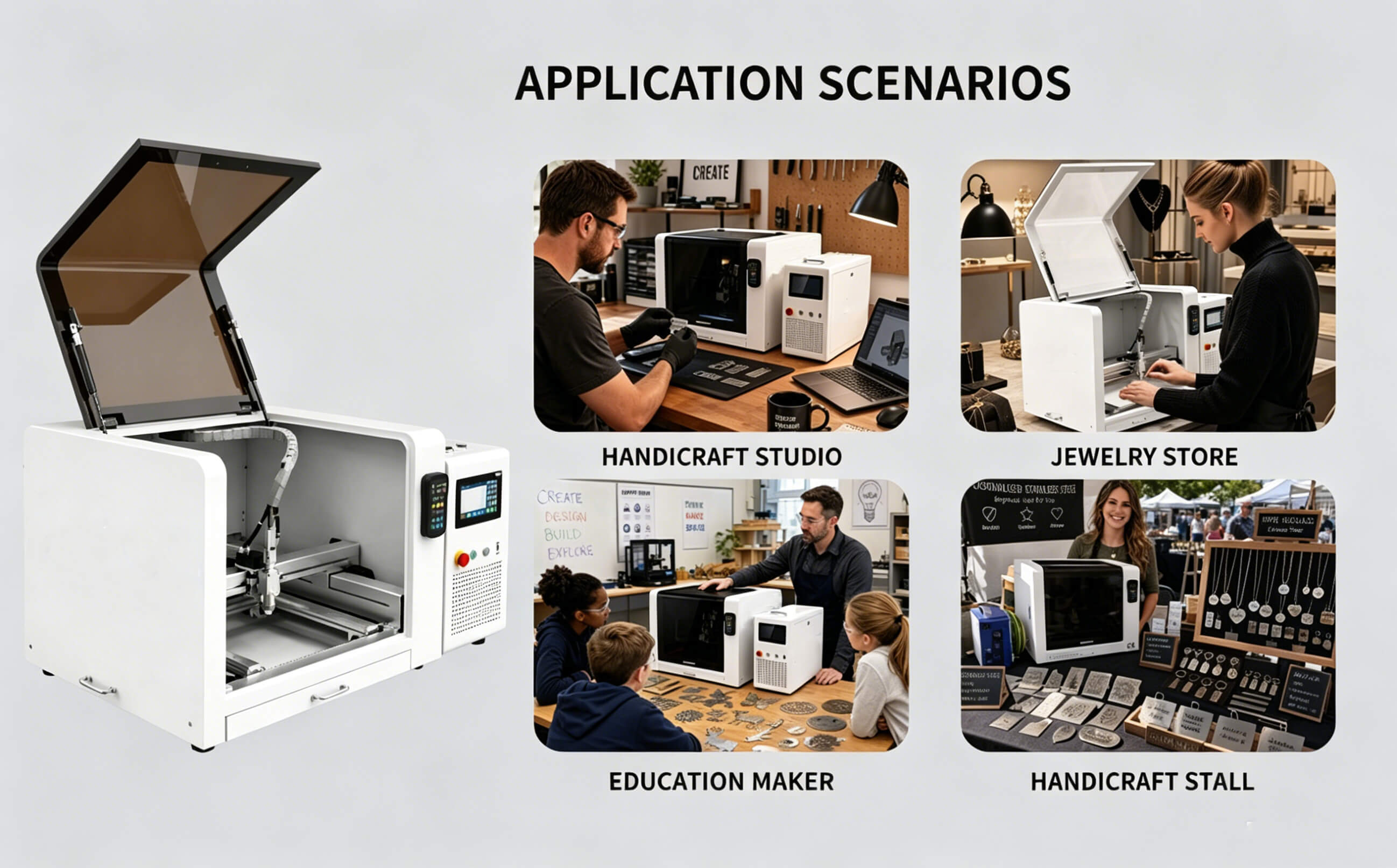 desktop fiber laser cutting machine