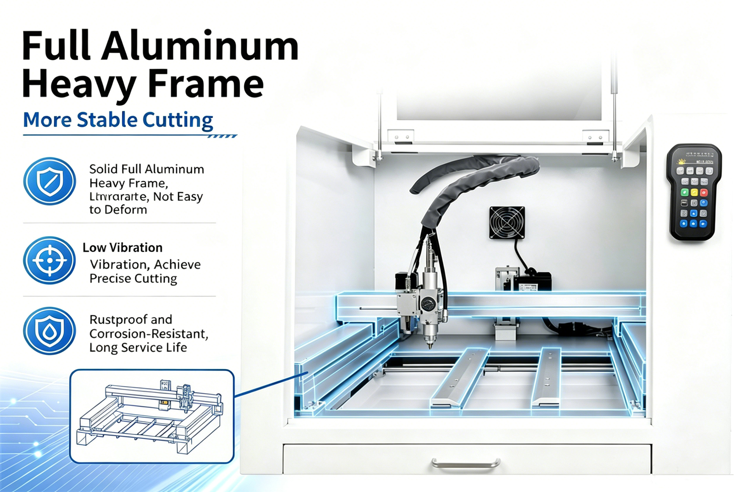 desktop fiber laser cutting machine