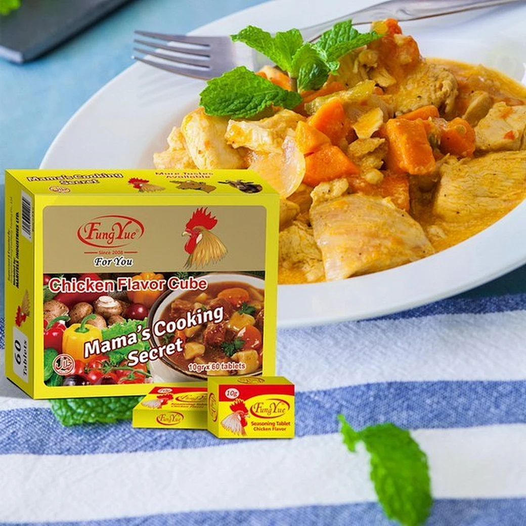 Concentrated Chicken Bouillon Cubes Seasoning