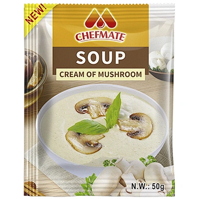 Chefmate Cream Of Mushroom Instant Soup Powder 50g Soup Powder Supplier