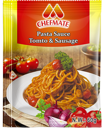 Chefmate Pasta Sauce Tomato & Sausage 60g Seasoning Paste Supplier