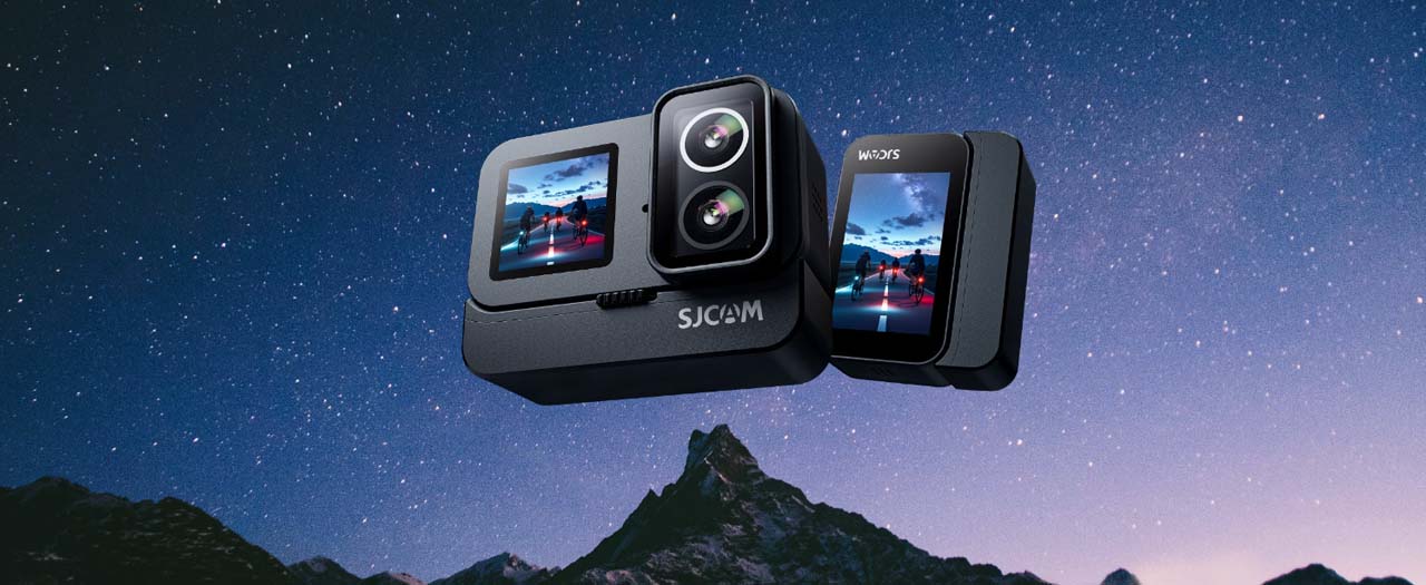 Demonstration of the Dual Screens Function in SJCAM SJ20 Action Camera