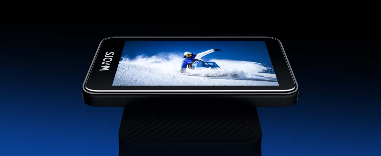 Demonstration of the Large Screen Effect in SJCAM C400 Action Camera