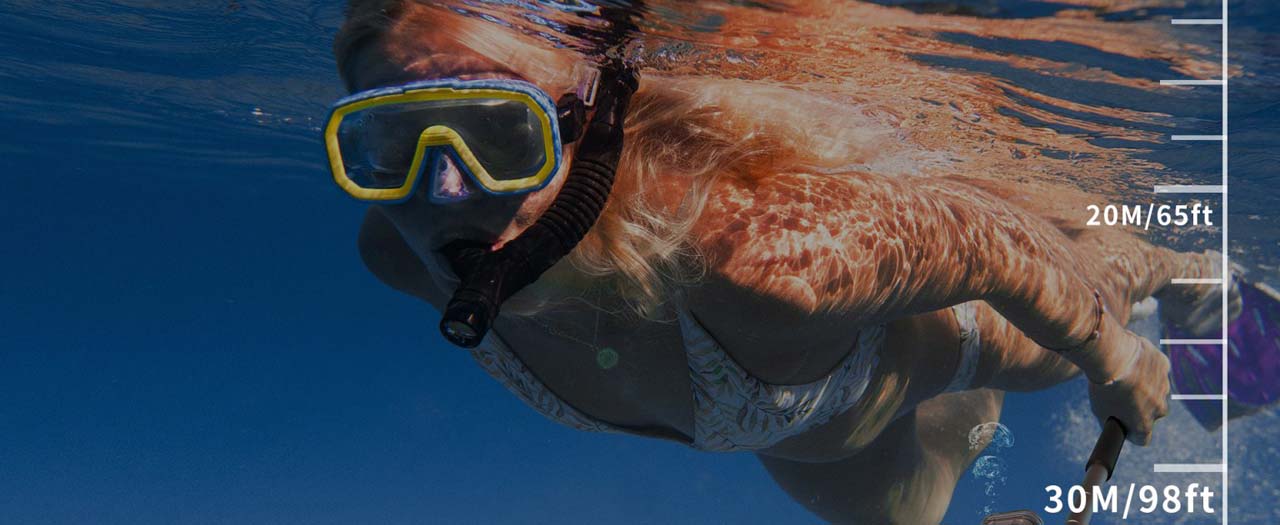 Demonstration of the Waterproof Performance in SJCAM C300 Action Camera