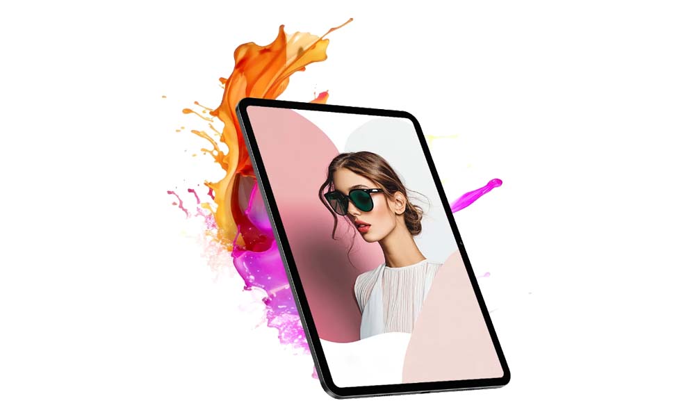 Demonstration of the Canvas Display Quality in TECLAST ArtPad Air Tablet