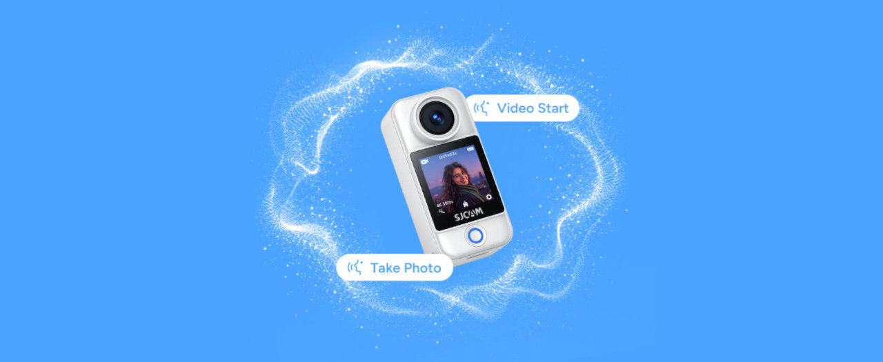 Demonstration of the Voice Control Function in SJCAM C400 Pro Action Camera