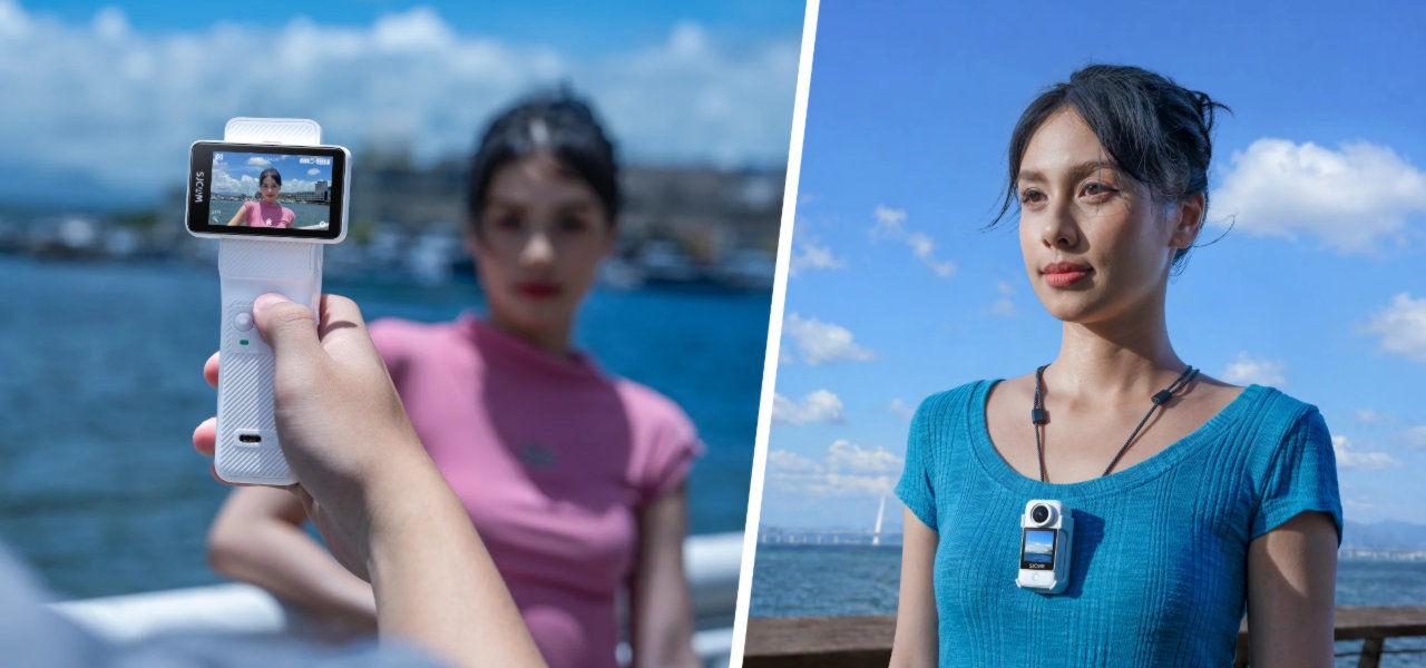 Demonstration of the Detachable Design in SJCAM C400 Pro Action Camera