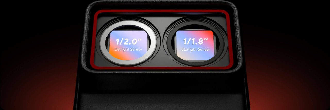 Demonstration of the Dual Sensors Function in SJCAM SJ30 Action Camera