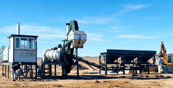 Drum-type Asphalt Mixing Plant