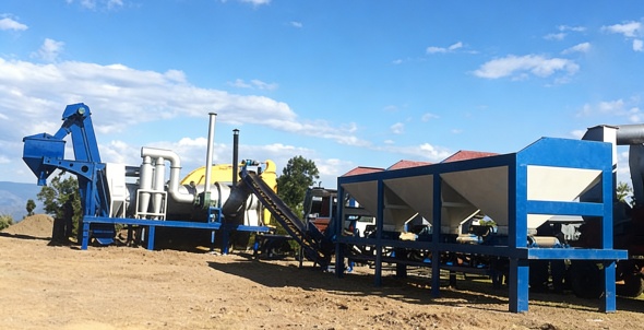Mobile Drum-type Asphalt Mixing Plant